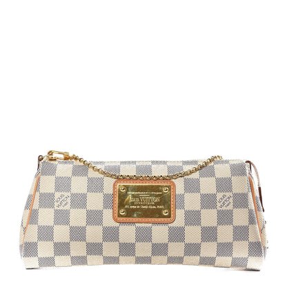 Louis Vuitton Damier Azur Eva Clutch 1 of 9
