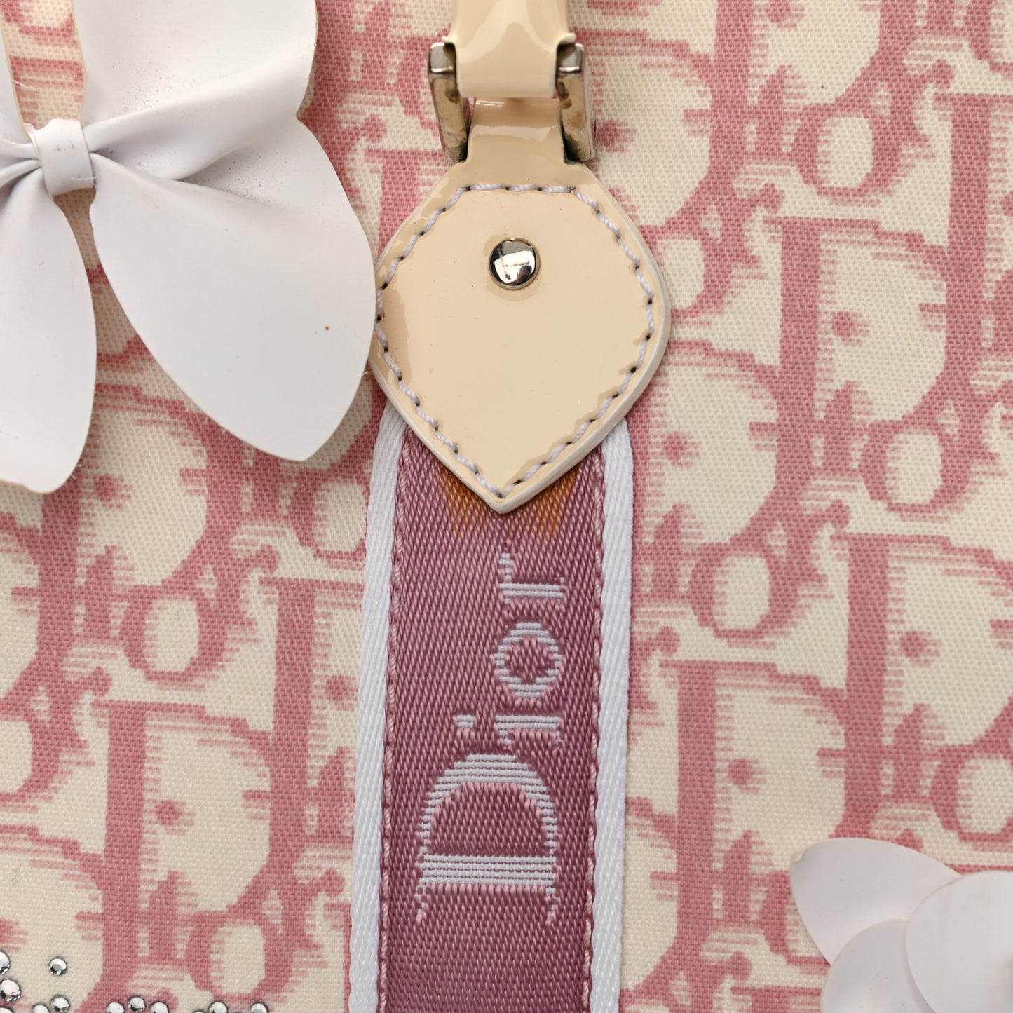 Monogram Girly Boston Pink