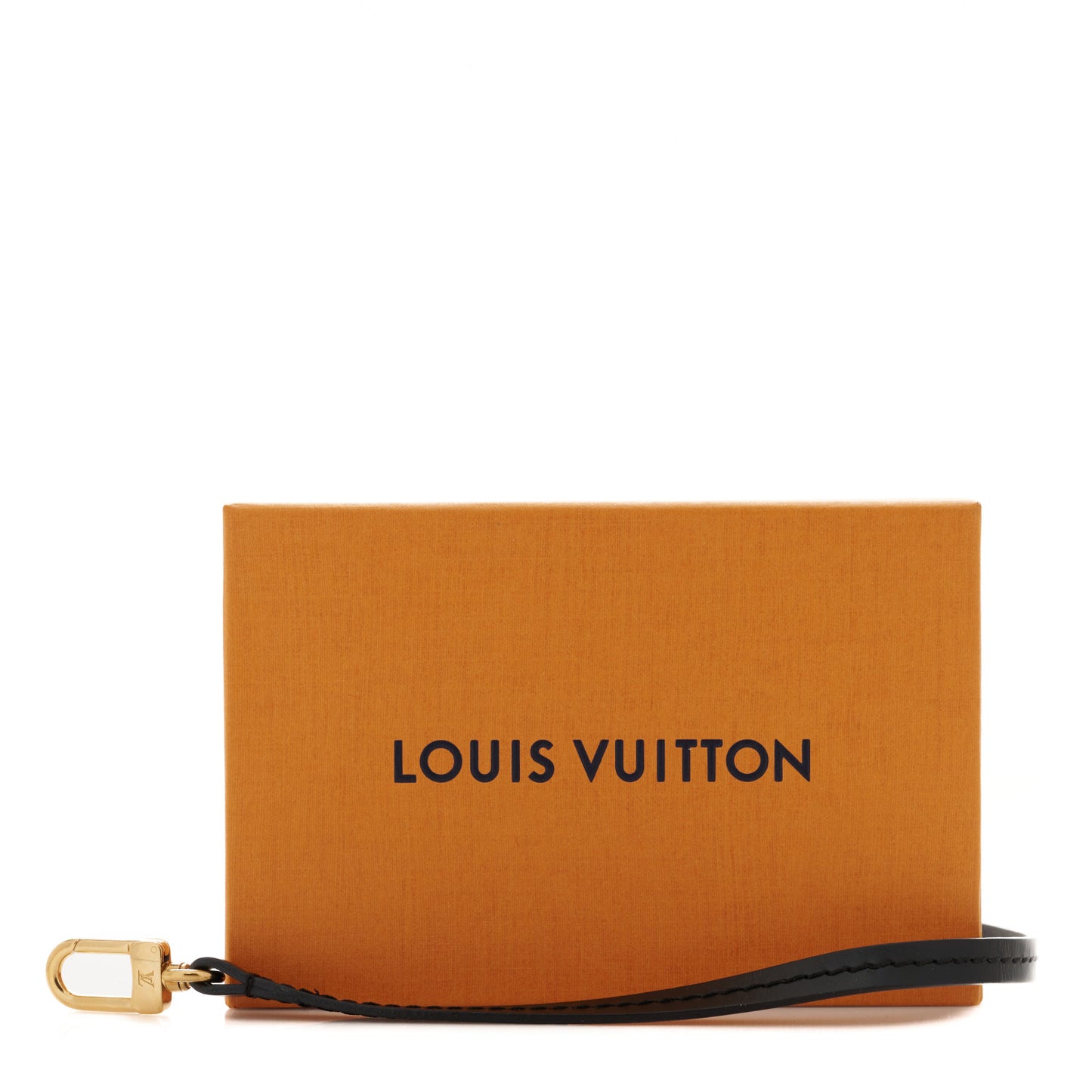 Calfskin Pochette Accessories Strap Brown
