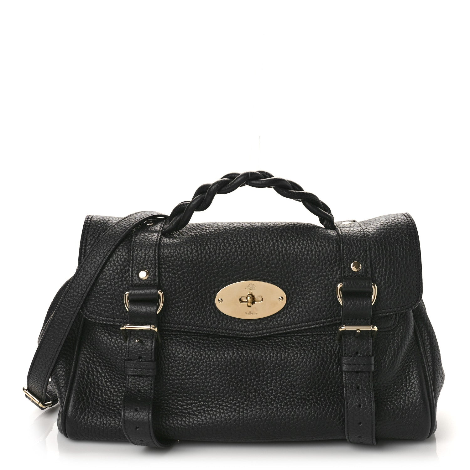 Mulberry Heavy Grain Medium Alexa Black 1 of 8