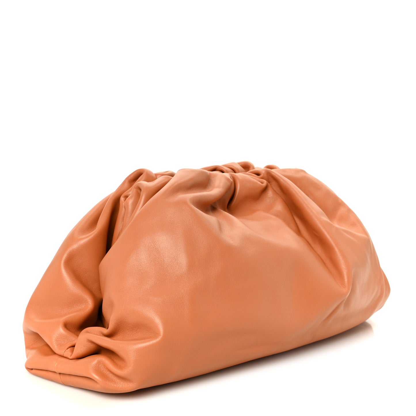 Smooth Butter Calf The Pouch Oversized Clutch Clay