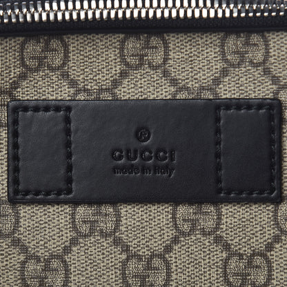 Gucci GG Supreme Monogram Web Belt Bag Black 6 of 14