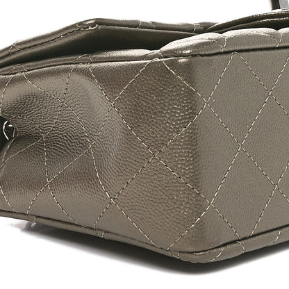Chanel Iridescent Caviar Quilted Mini Rectangular Flap Bronze 9 of 10