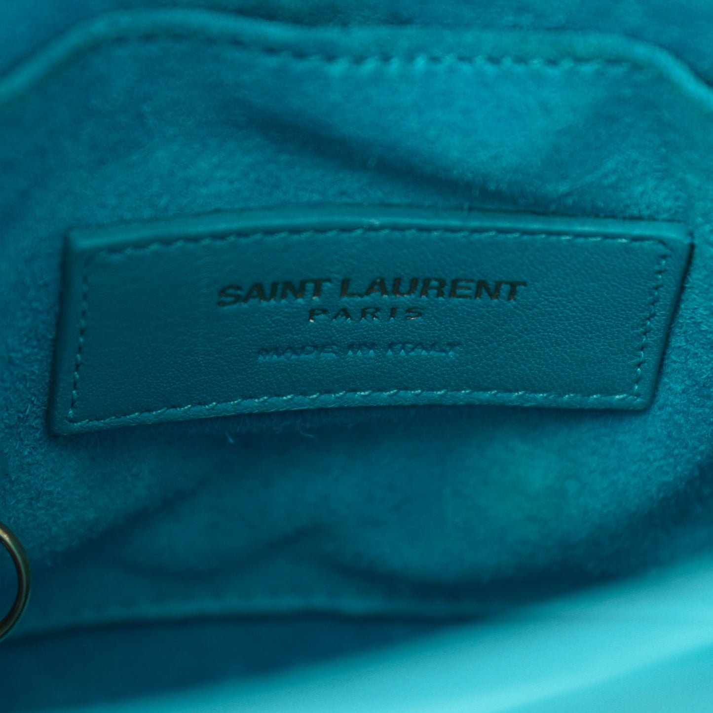 Calfskin Nano Sac De Jour Turquoise