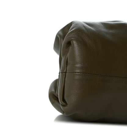 Bottega Veneta Smooth Butter Calf The Pouch Oversized Clutch Mud 8 of 9