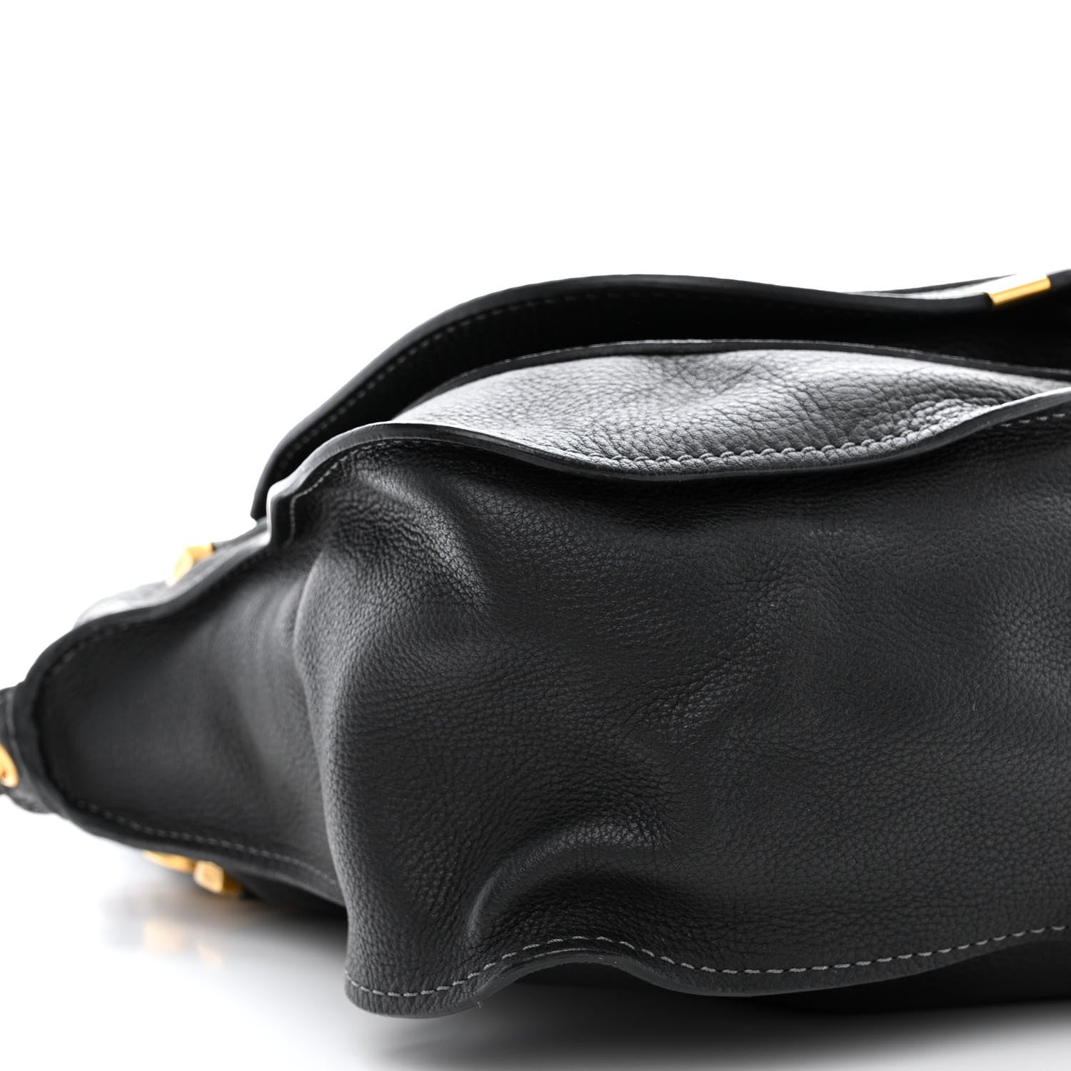 Chloe Calfskin Medium Marcie Satchel Black 9 of 11