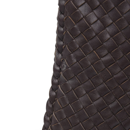 Bottega Veneta Nappa Intrecciato Large Veneta Hobo Ebano 12 of 15