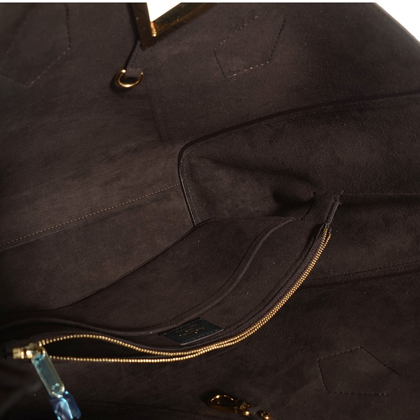 Calfskin Monogram Kimono Tote Black