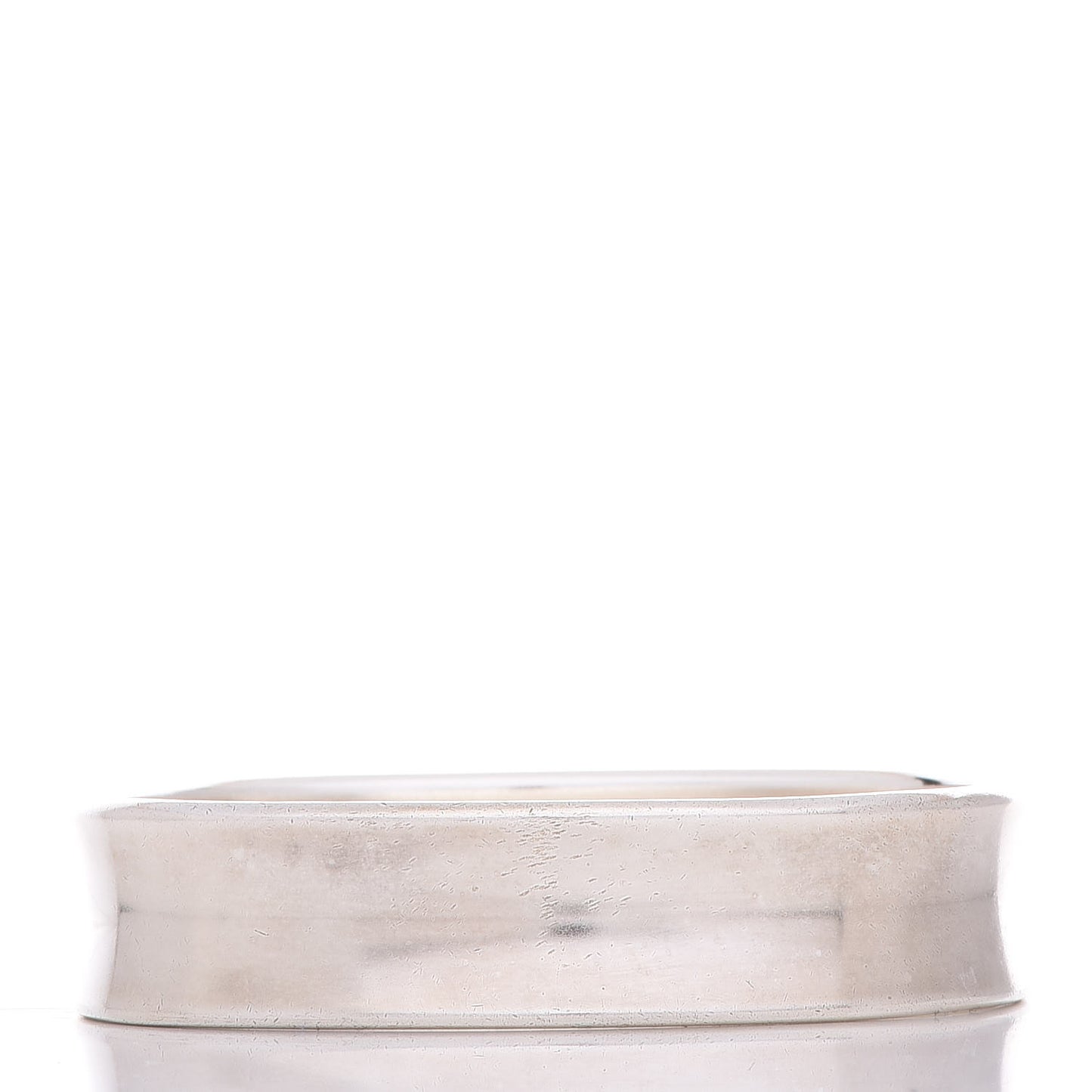 Sterling Silver 1837 Cushion Bangle Bracelet