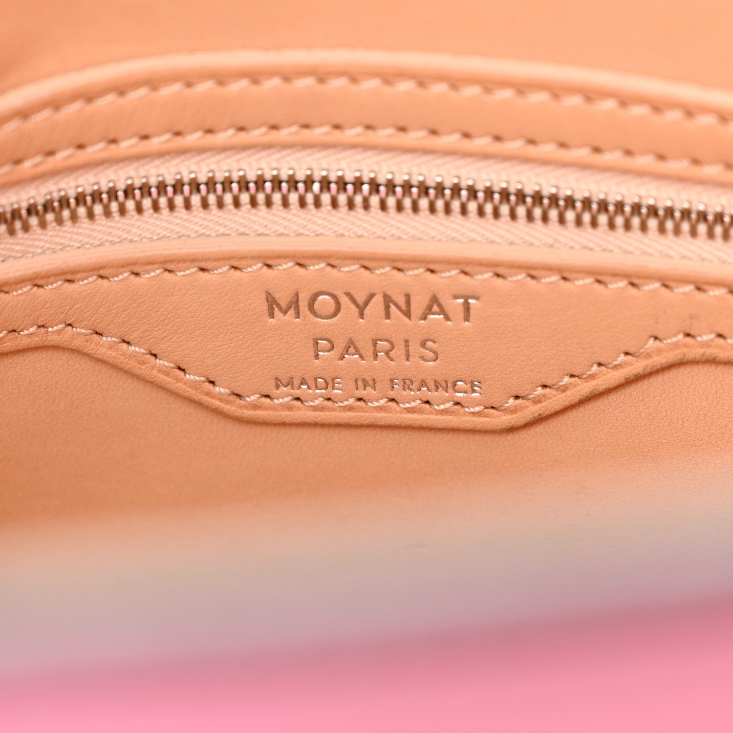 Moynat Taurillon Gex Pauline Tote Bougainvillier 5 of 8