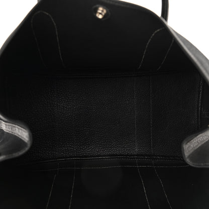 Hermes Toile Negonda Garden Party Tote 36 MM Black 5 of 10