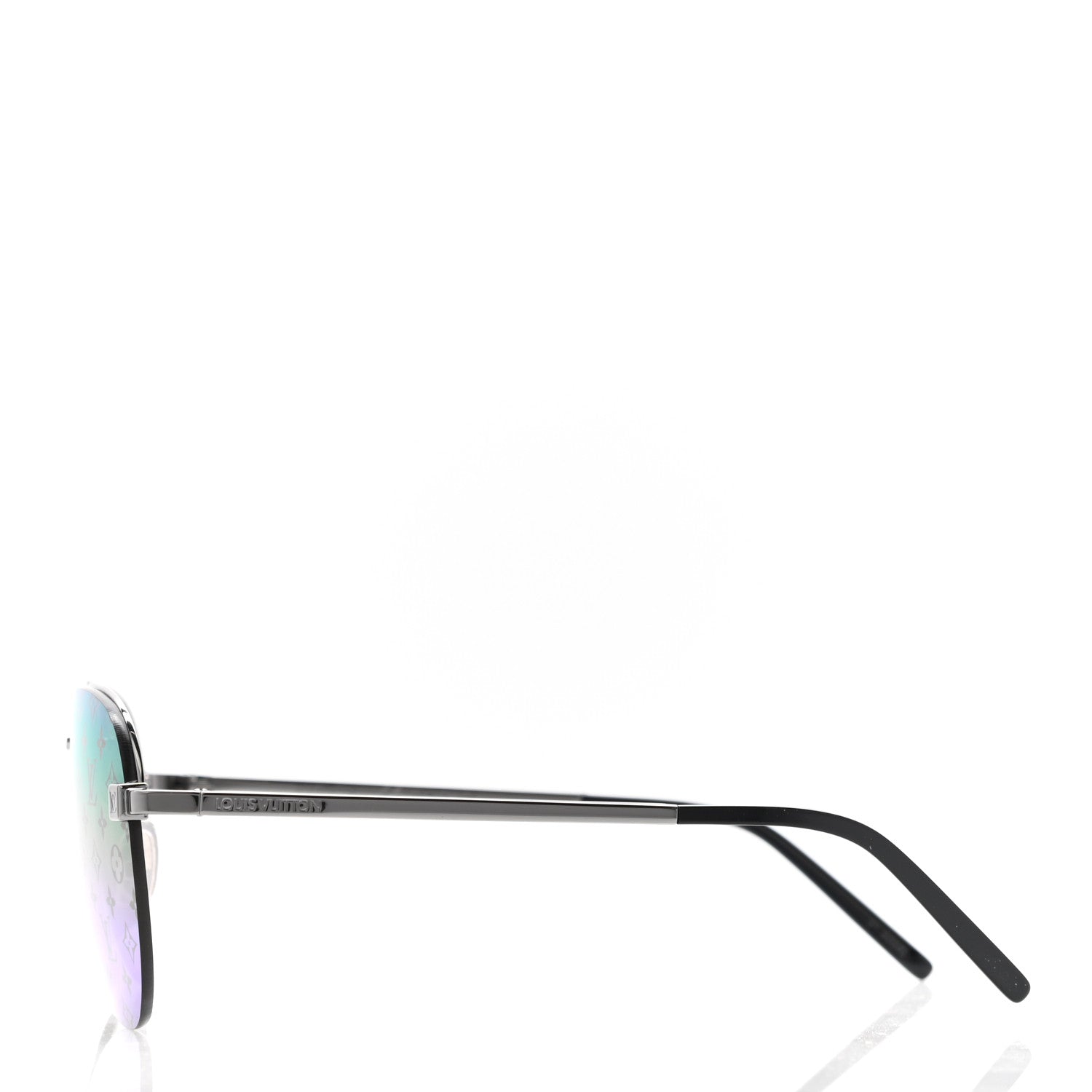 Louis Vuitton Metal Monogram Clockwise Sunglasses Z1340E Rainbow 3 of 8