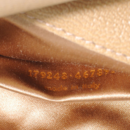 Saint Laurent Leather Small Belle de Jour Clutch Beige 6 of 6