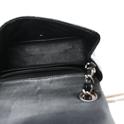 Chanel Patent Calfskin Quilted Mini Square Flap Black 5 of 11