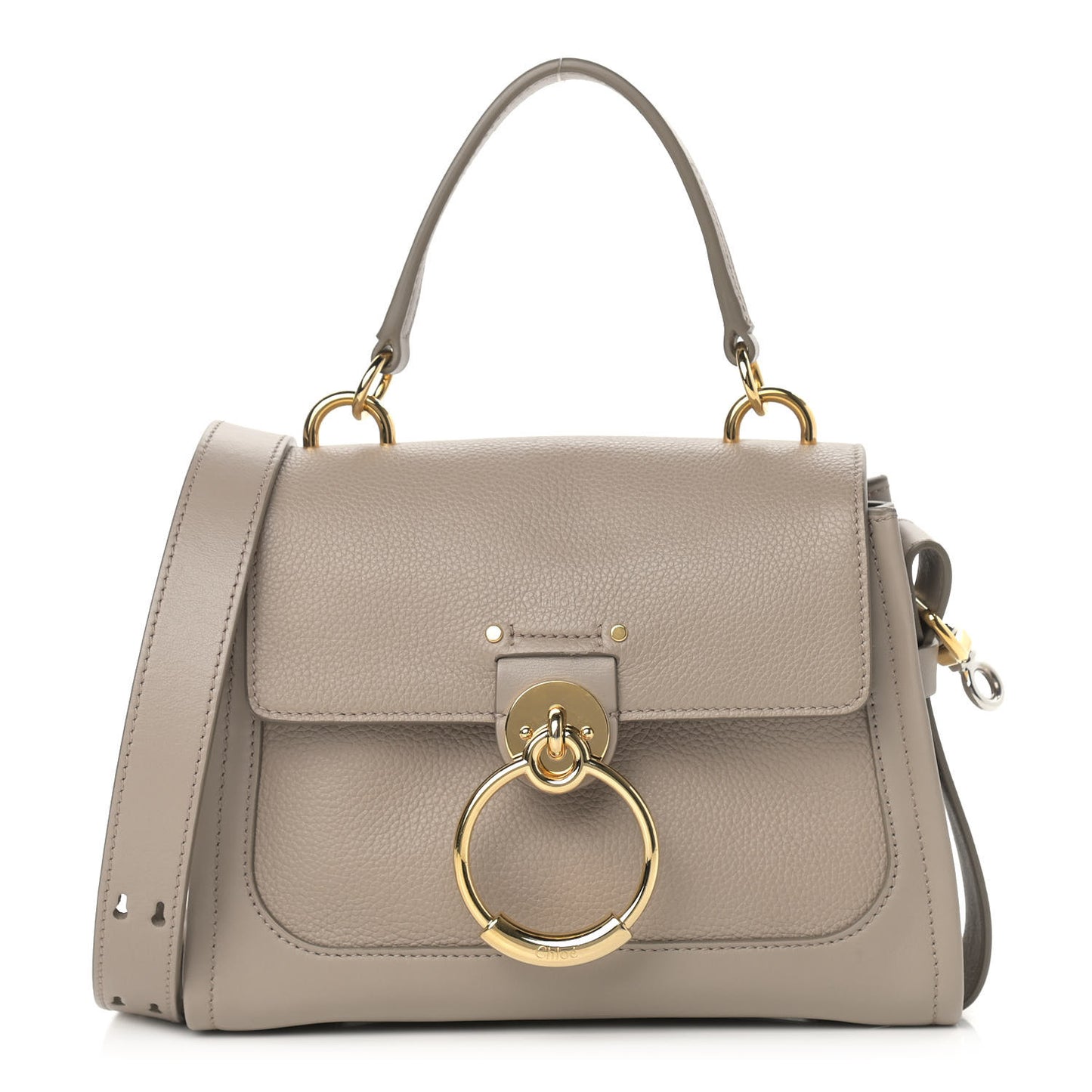 Calfskin Mini Tess Day Bag Motty Grey