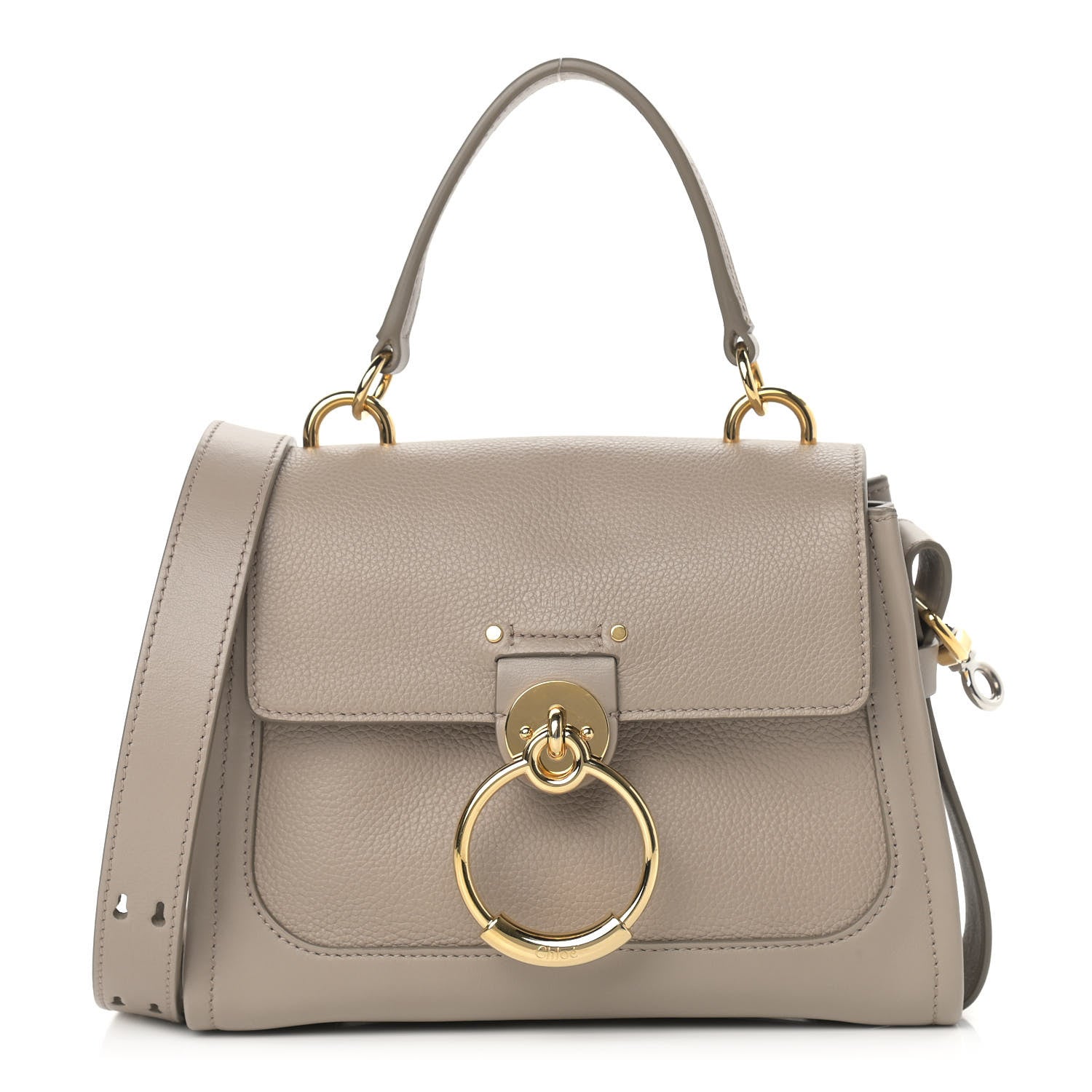 Chloe Calfskin Mini Tess Day Bag Motty Grey 1 of 13