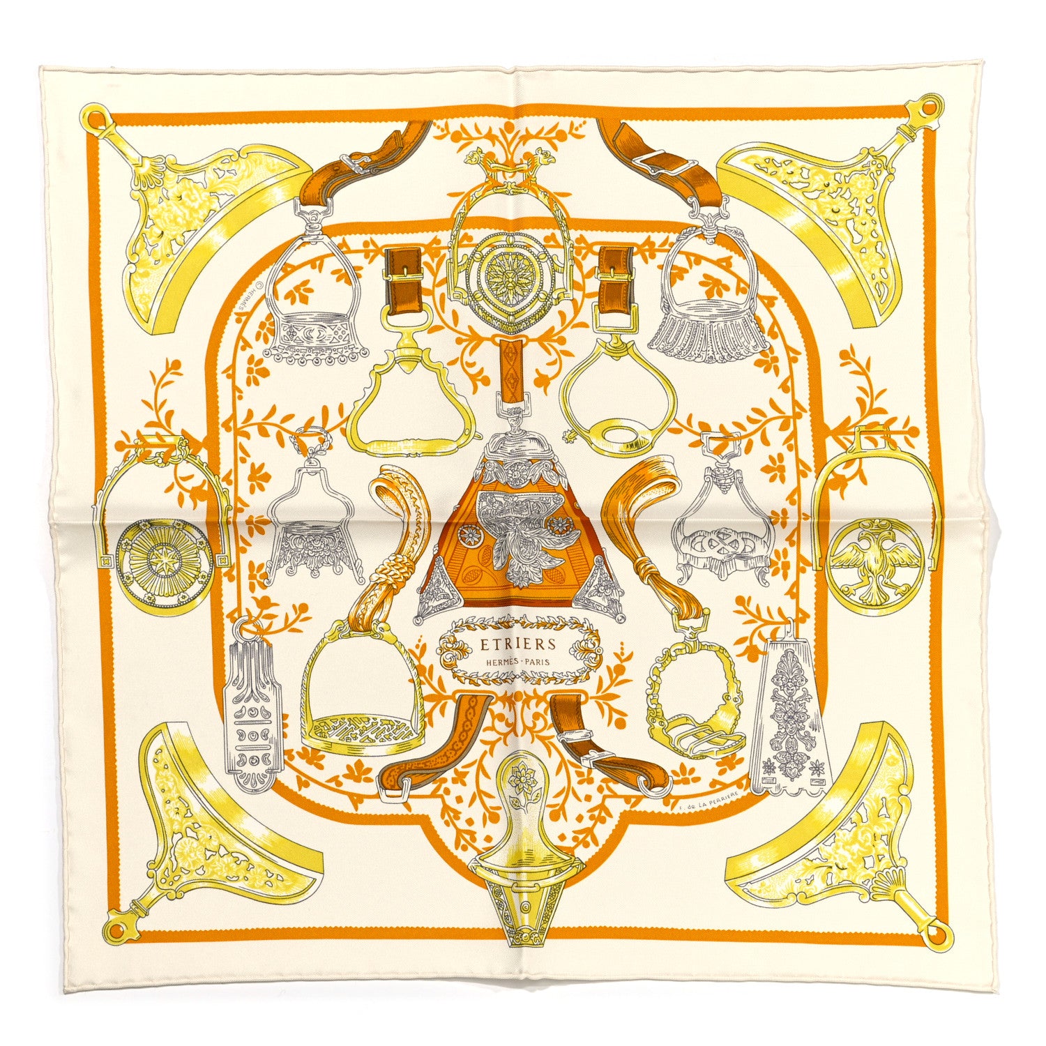 Hermes Silk Etriers Remix Scarf 45 1 of 6