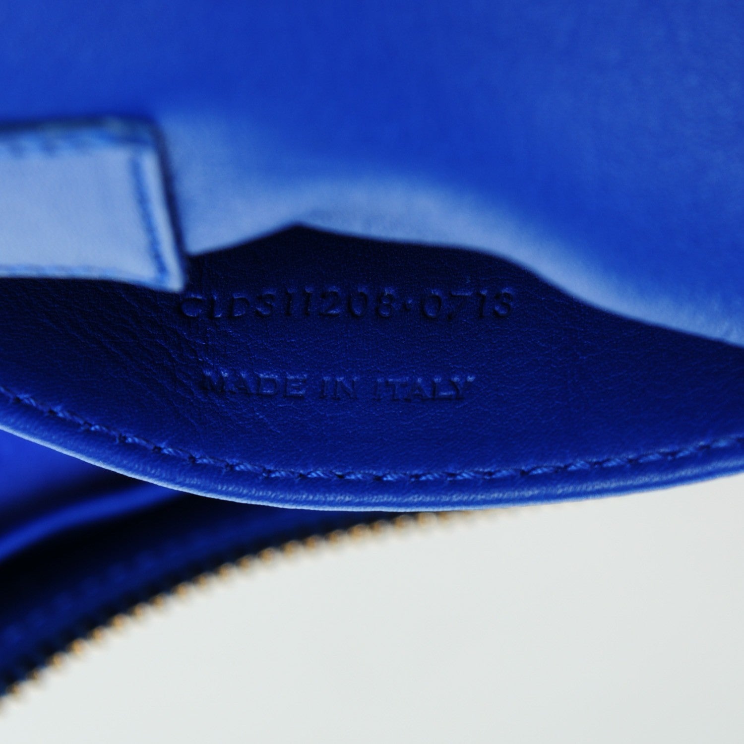Saint Laurent Calfskin Medium Classic Y Cabas Blue Majorelle 7 of 7