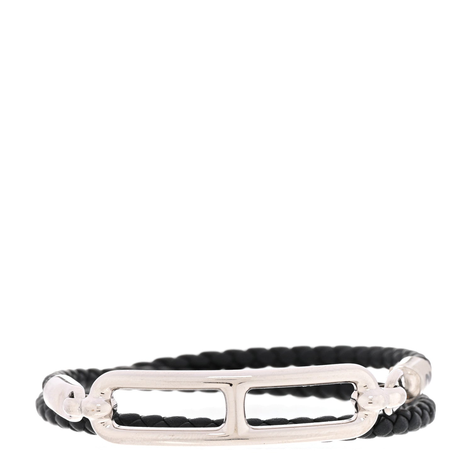 Hermes Swift Roulis Double Tour Bracelet Black 1 of 5