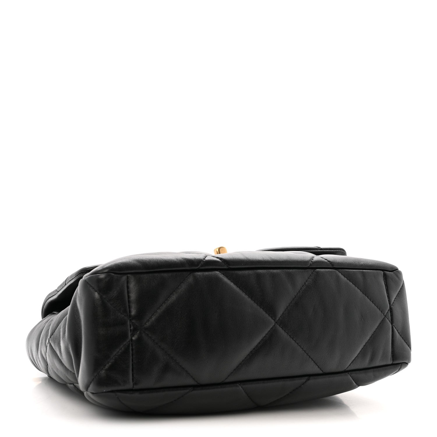 Chanel Lambskin Quilted Large Chanel 19 Flap Black 4 of 11