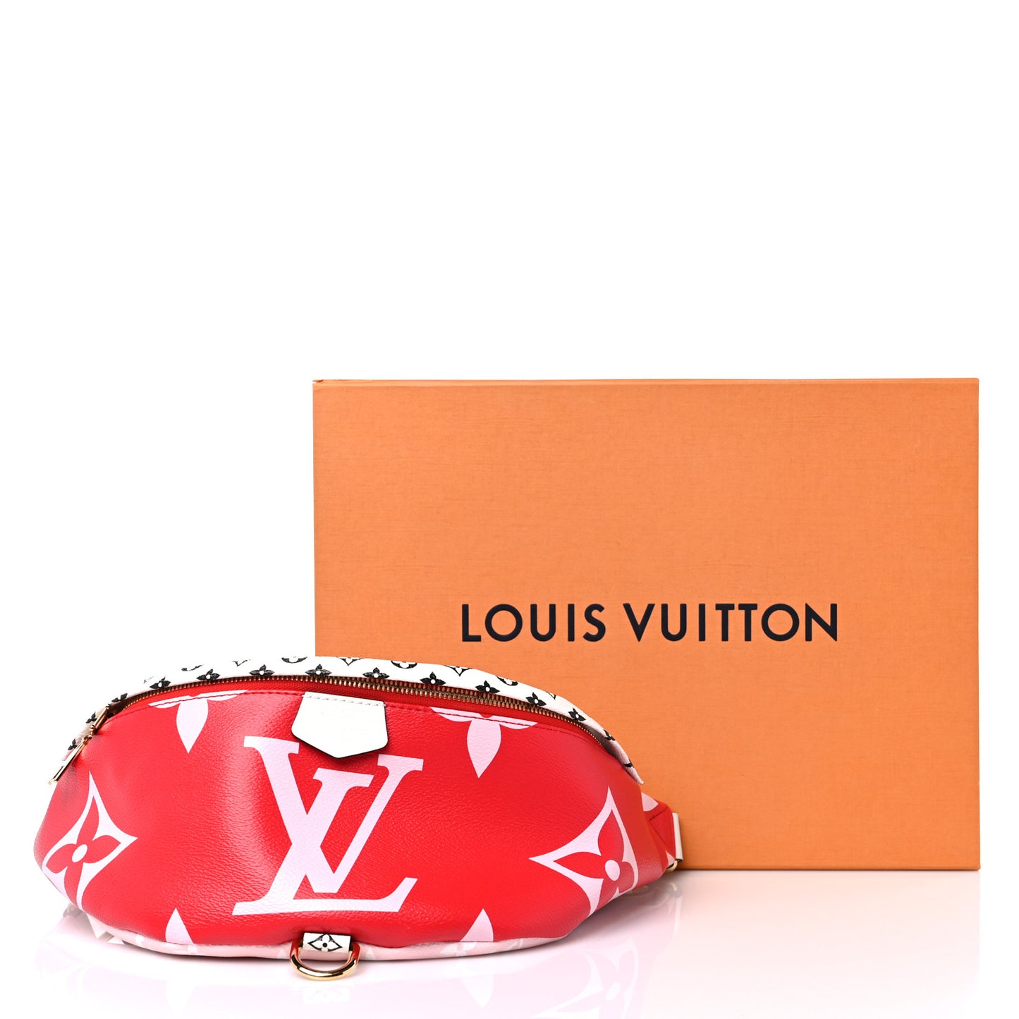 Monogram Giant Bumbag Rouge