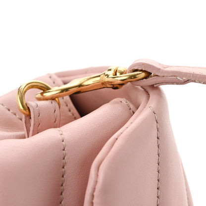 Saint Laurent Calfskin Y Quilted Monogram Toy Loulou Crossbody Bag Tender Pink 11 of 13