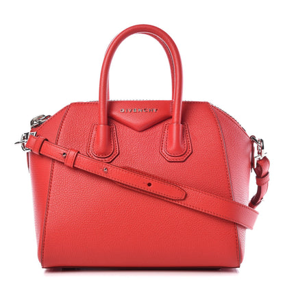 Givenchy Sugar Goatskin Mini Antigona Medium Red 1 of 10