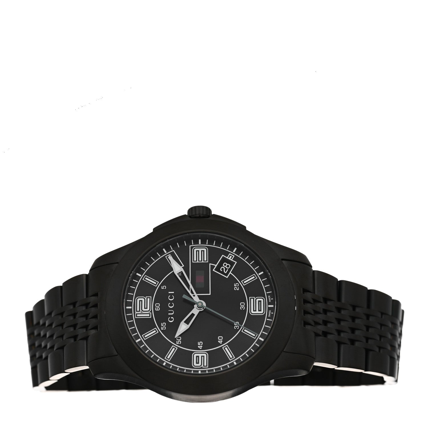 Gucci PVD Stainless Steel 44mm G-Timeless Quartz Watch Black 2 of 5