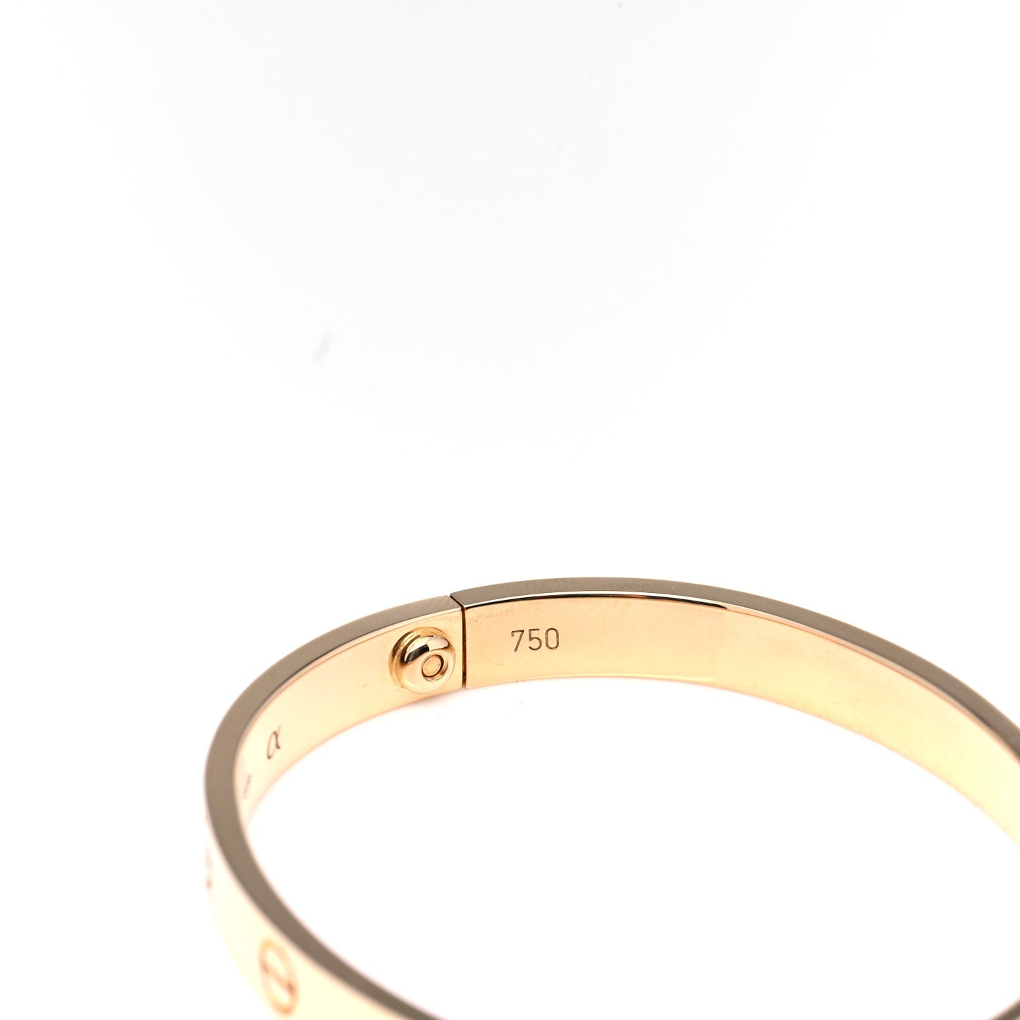 18K Yellow Gold LOVE Bracelet 16