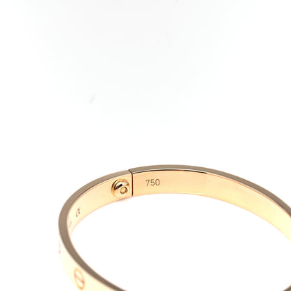 Cartier 18K Yellow Gold LOVE Bracelet 16 6 of 8
