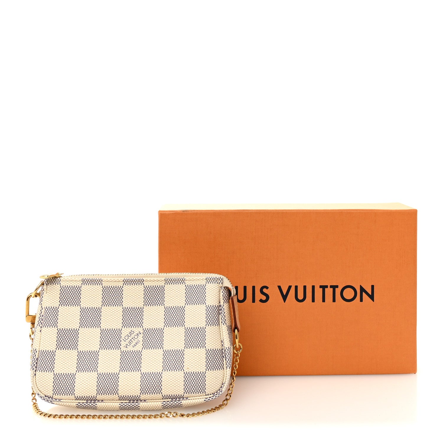Louis Vuitton Damier Azur Mini Pochette Accessories 7 of 7