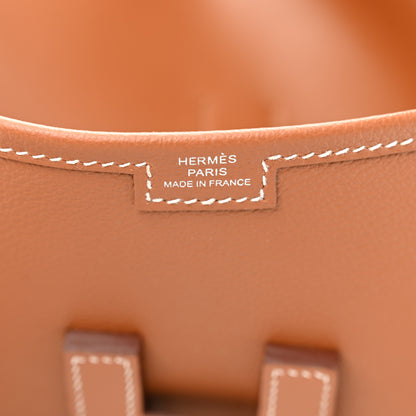 Hermes Evercolor Jige Elan 29 Clutch Gold 6 of 7