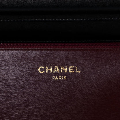 Chanel Lambskin Quilted Small Single Flap Black 6 of 15