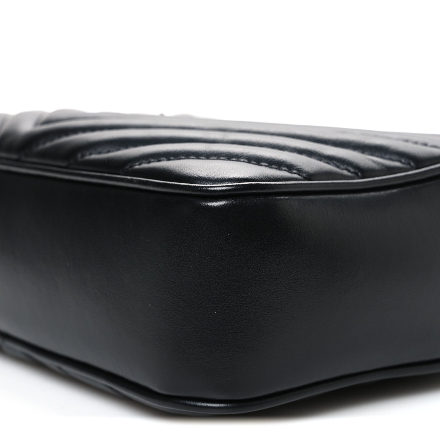 Saint Laurent Calfskin Matelasse Monogram Lou Camera Bag Black 10 of 10