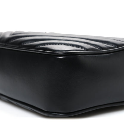 Saint Laurent Calfskin Matelasse Monogram Lou Camera Bag Black 10 of 10