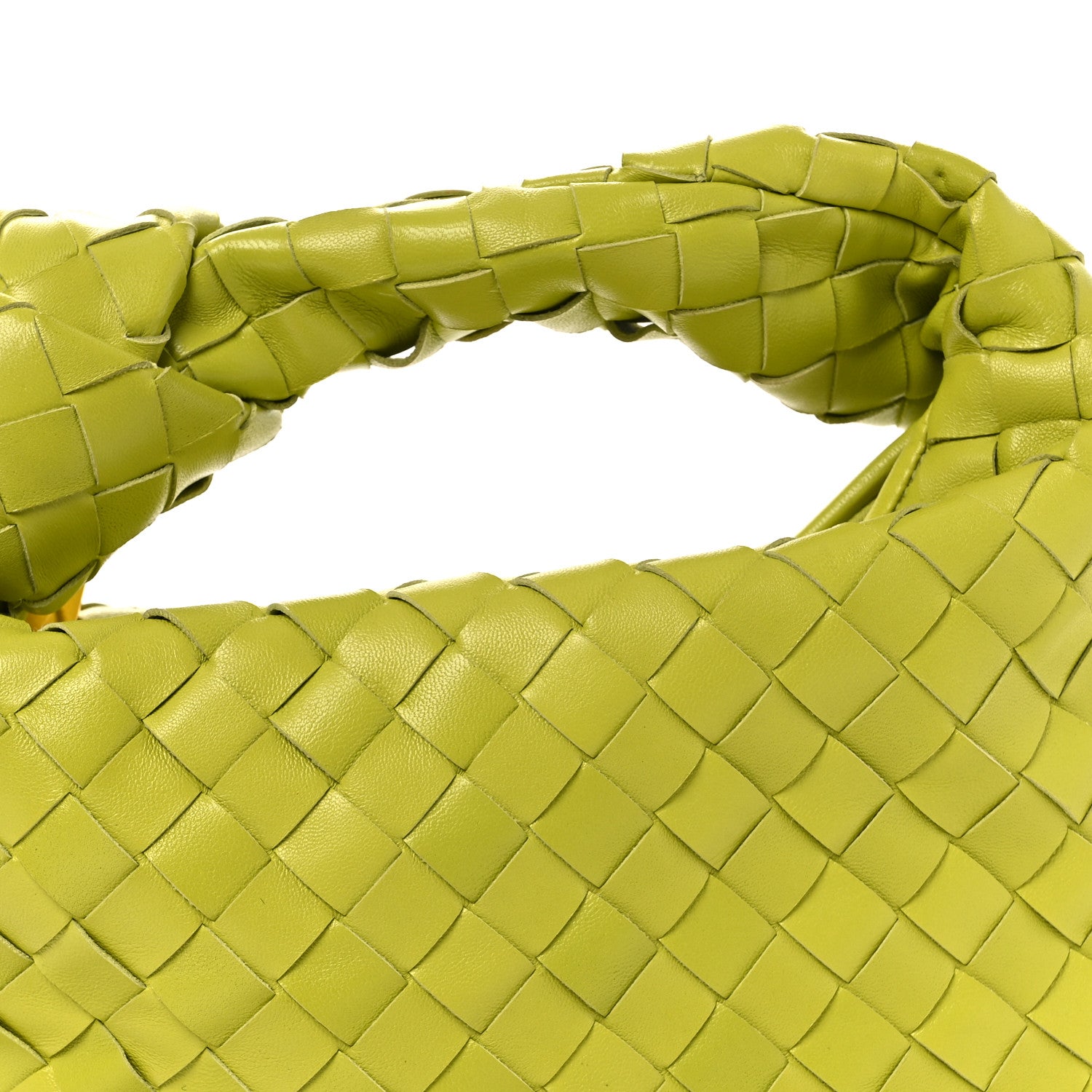 Bottega Veneta Nappa Intrecciato Mini Jodie Kiwi 1778213