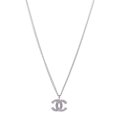 Chanel CC Necklace Silver 1 of 6