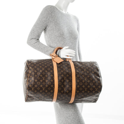 Louis Vuitton Monogram Keepall 55 2 of 8