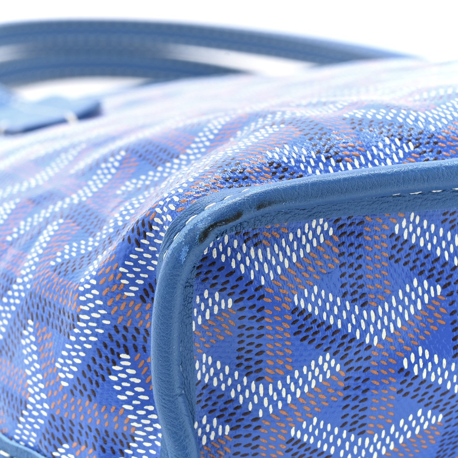 Goyard Goyardine Reversible Mini Anjou Sky Blue 21 of 22
