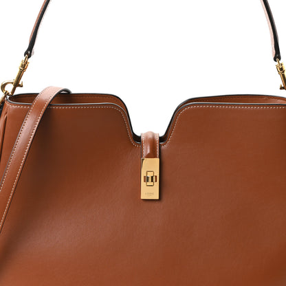 Celine Smooth Calfskin Medium Camille 16 Soft Bag Tan 7 of 9