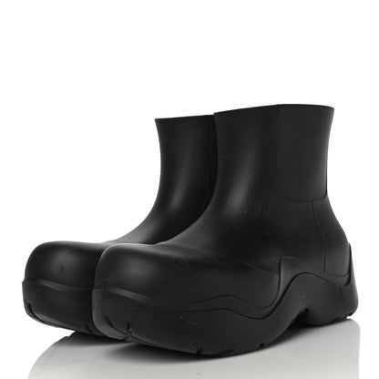 Bottega Veneta Rubber Puddle Ankle Boots 38 Black 4 of 17