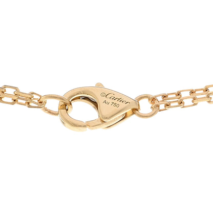 Cartier 18K Yellow Gold 2 Diamond LOVE Necklace 4 of 5