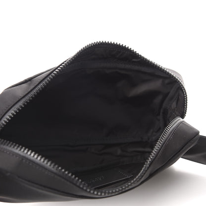 Versace Nylon Logo Two Tone Belt Bag Black 5 of 10