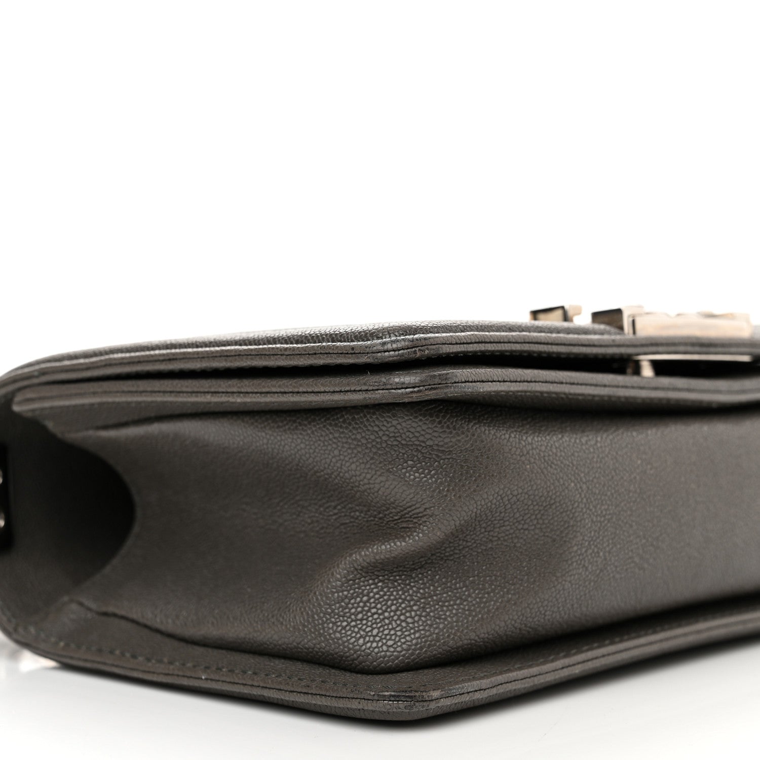 Chanel Caviar Quilted Small Boy Flap Grey 9 of 14