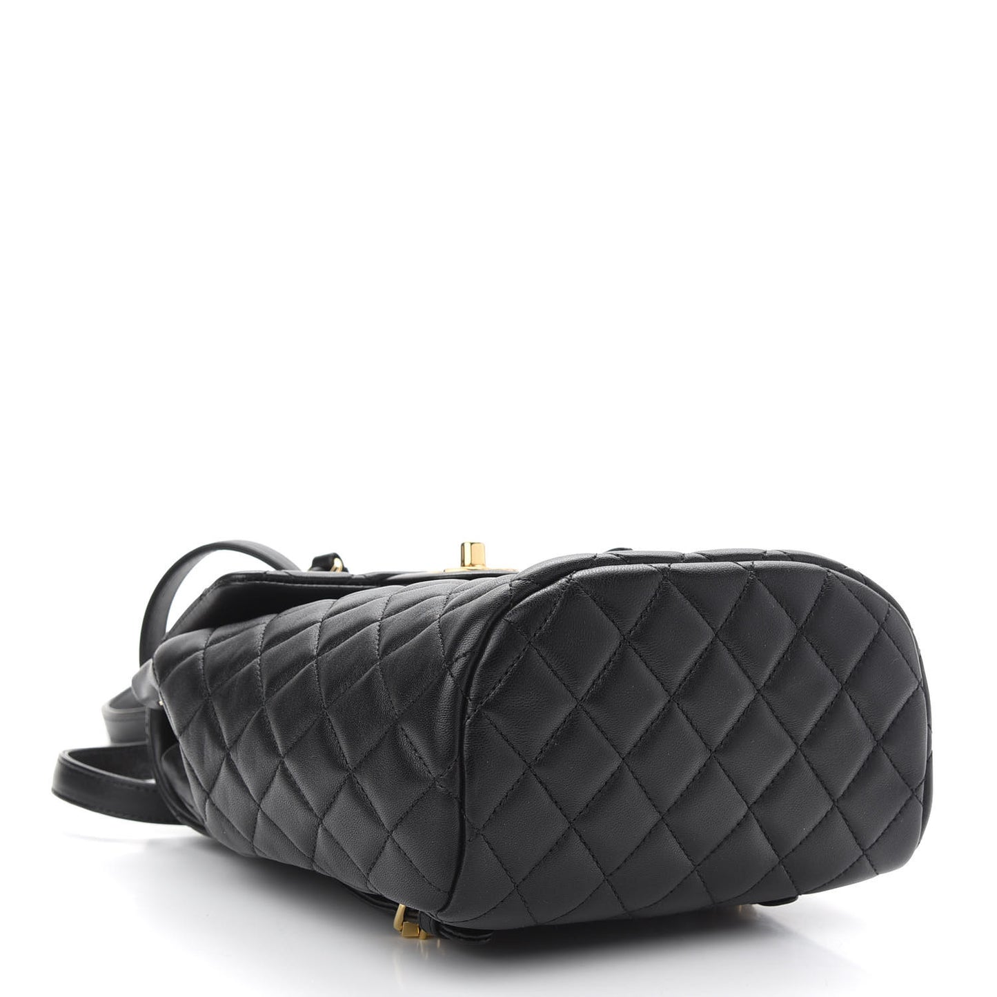 Lambskin Quilted Mini Urban Spirit Backpack Black