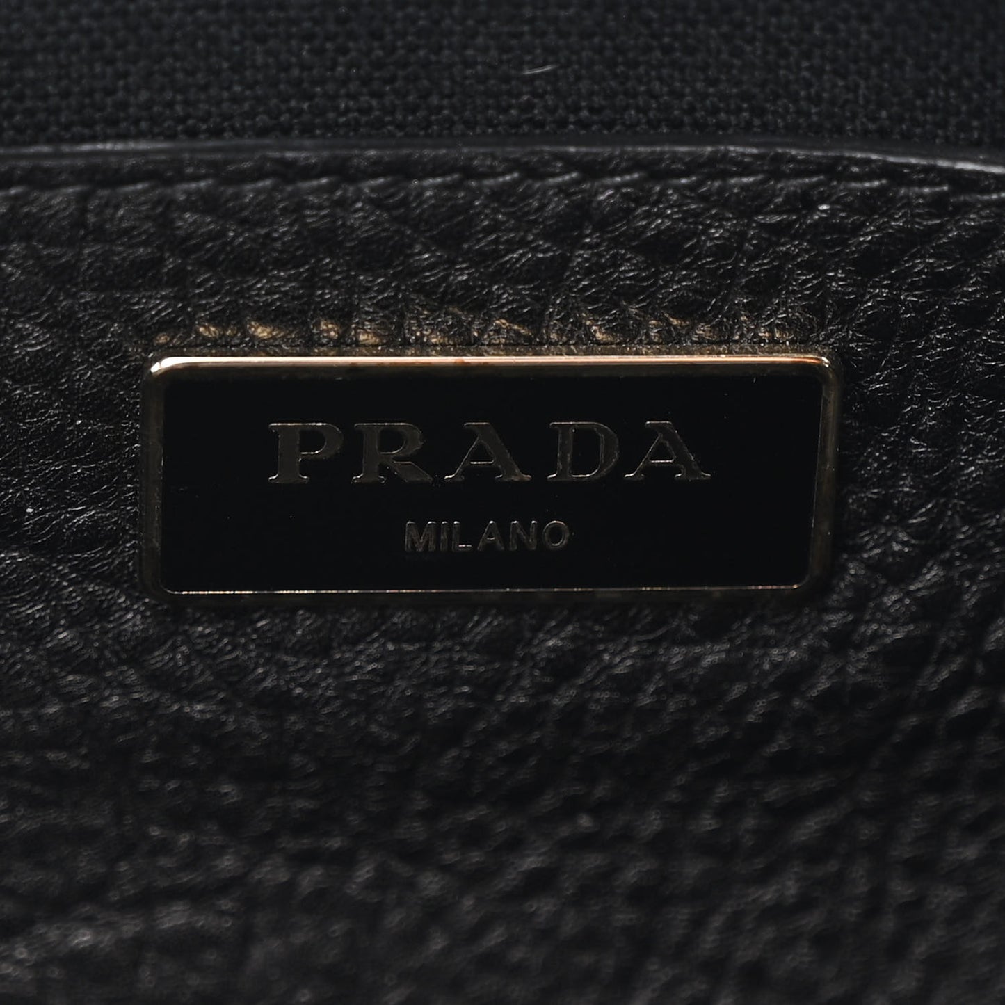 Vitello Daino Tote Black