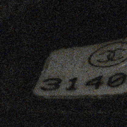 Chanel Caviar Chevron Quilted Medium Double Flap Black 7 of 11