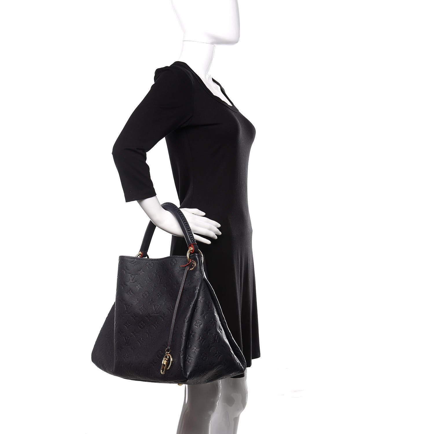 Louis Vuitton Empreinte Artsy MM Marine Rouge 2 of 9
