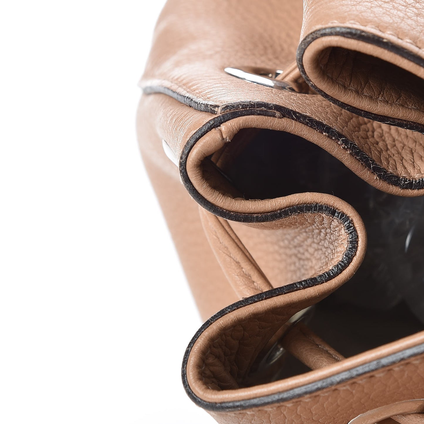 Cellarius Calfskin Medium Bamboo Backpack Camelia
