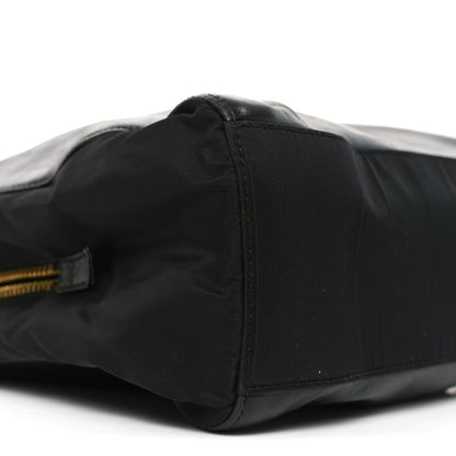 Prada Nappa Nylon Chain Shoulder Bag Black 7 of 8